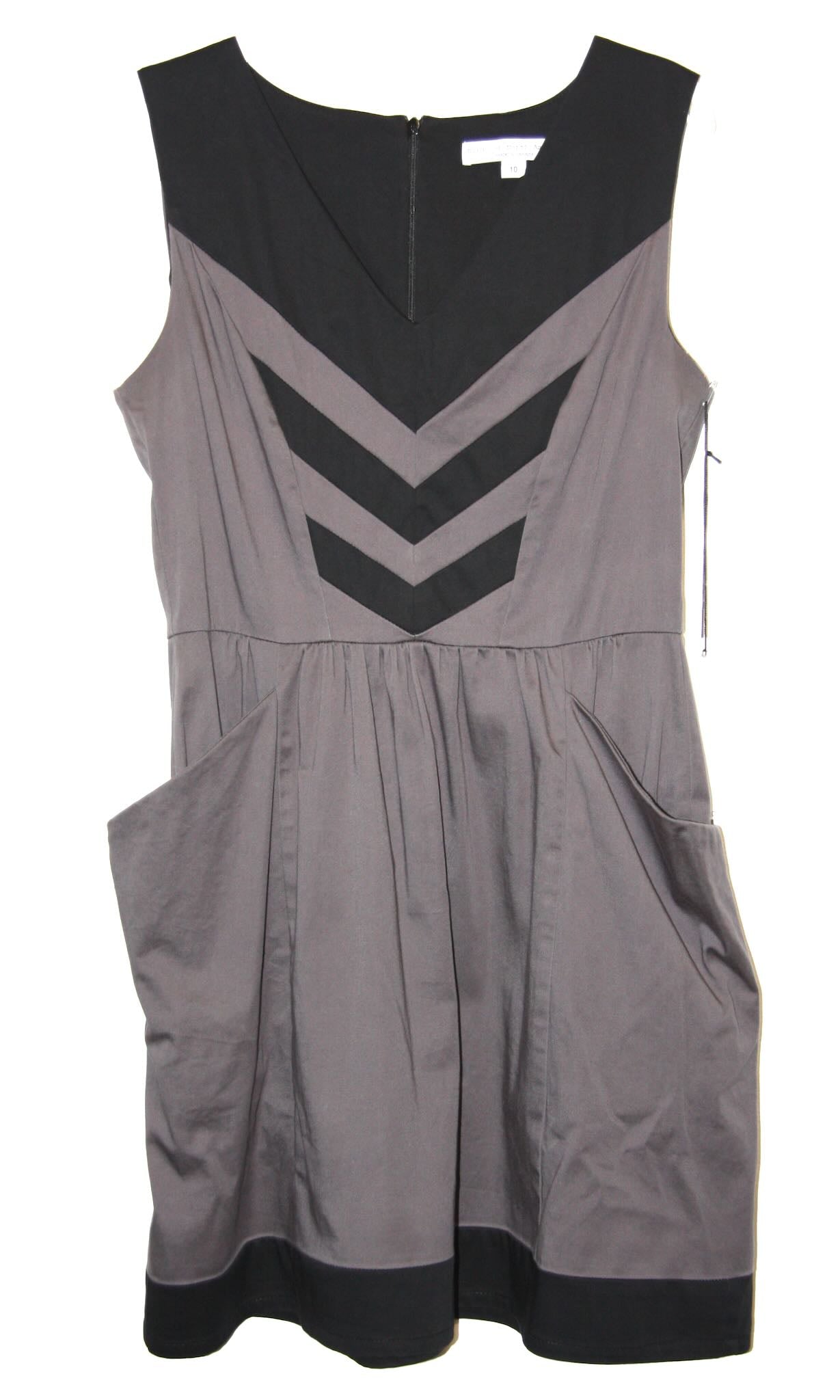 RN1510 - 10 - Parula Dress - Grey/Black