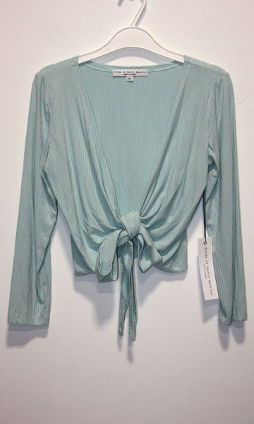 RN1518 - M - Crescentchest Top - Seafoam
