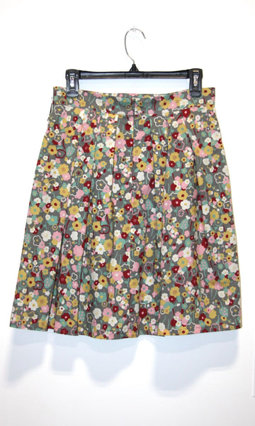 RN1525 - 10 - Schiffornis Skirt - Grey London Floral