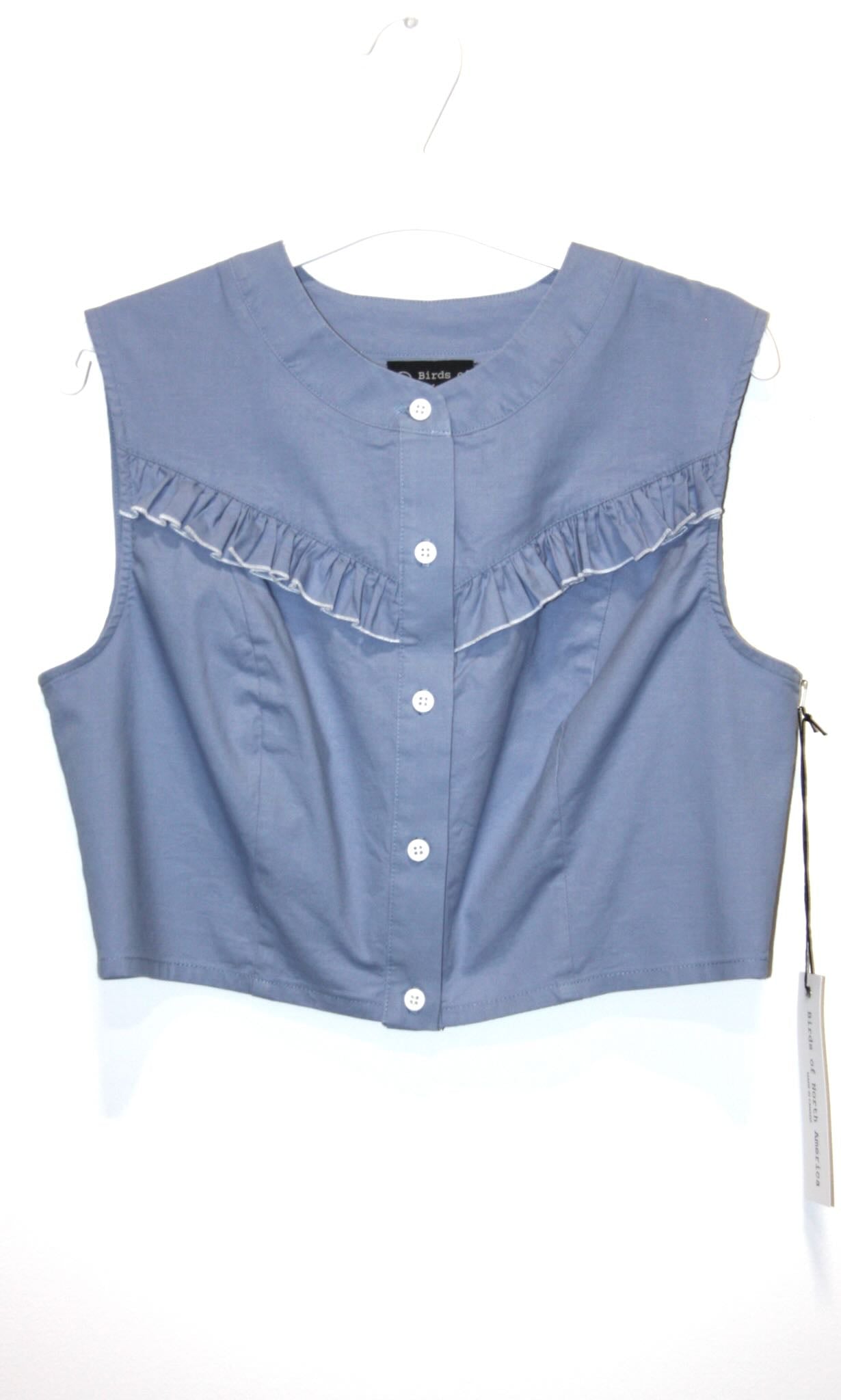 RN1533 - 10 - Curassow Top - Light Blue