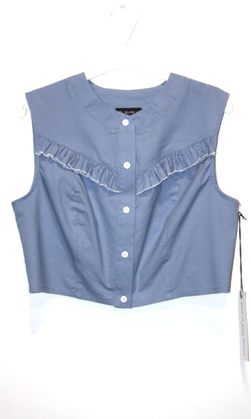 RN1533 - 10 - Curassow Top - Light Blue