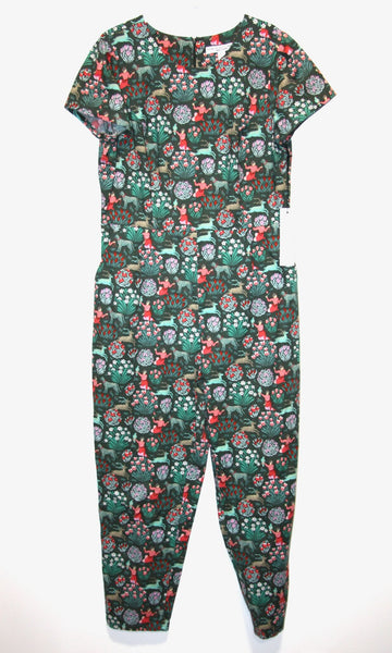 RN1538 - 14 - Auk Jumpsuit - Leopard Tulip People
