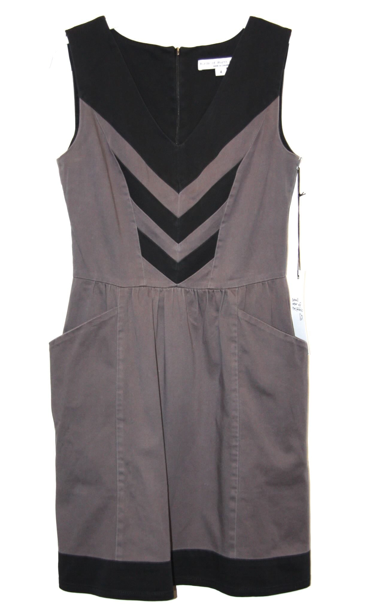 RN1542 - 4 - Parula Dress - Grey/Black