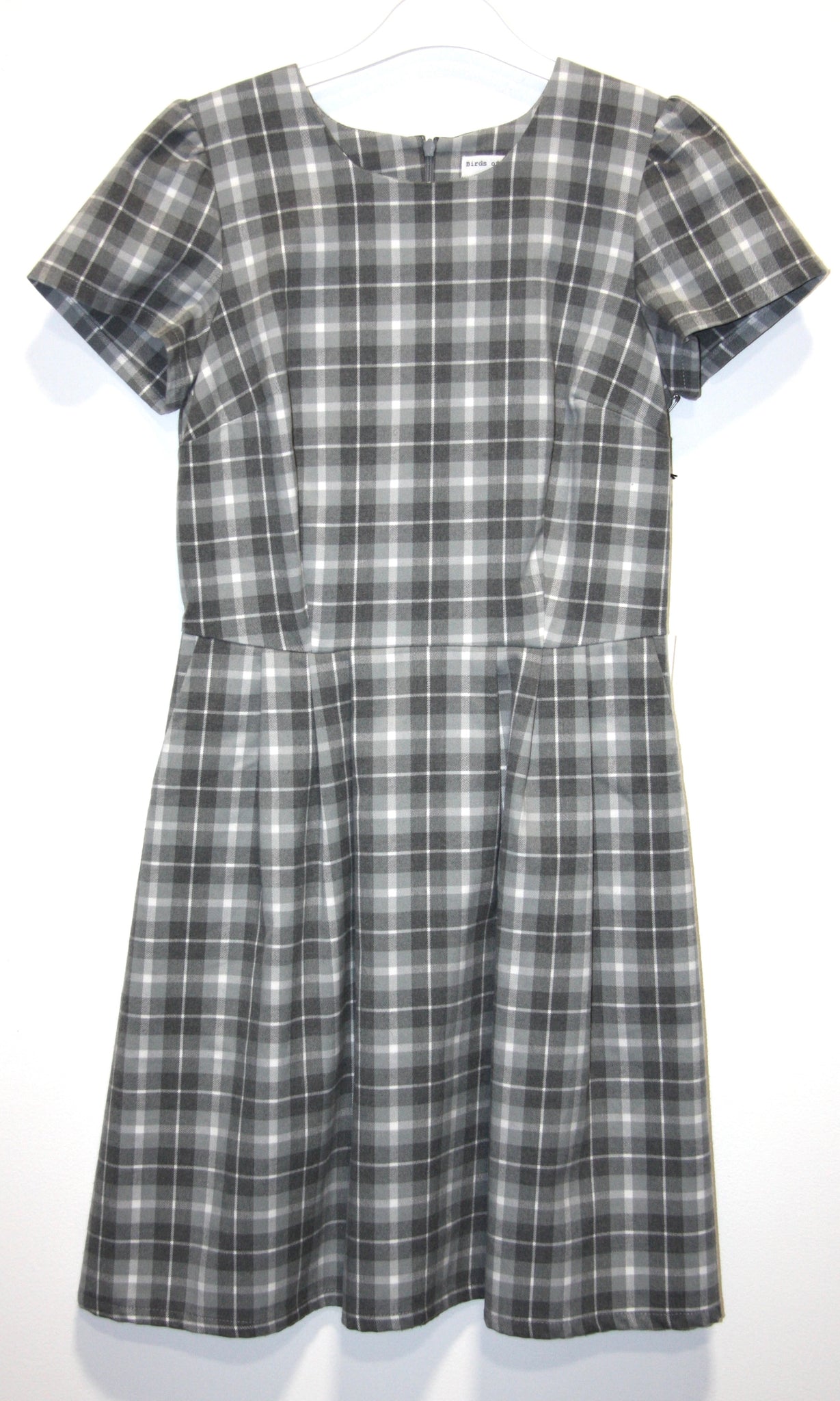 RN1547 - 6 - Woodnymph Dress - Grey Plaid