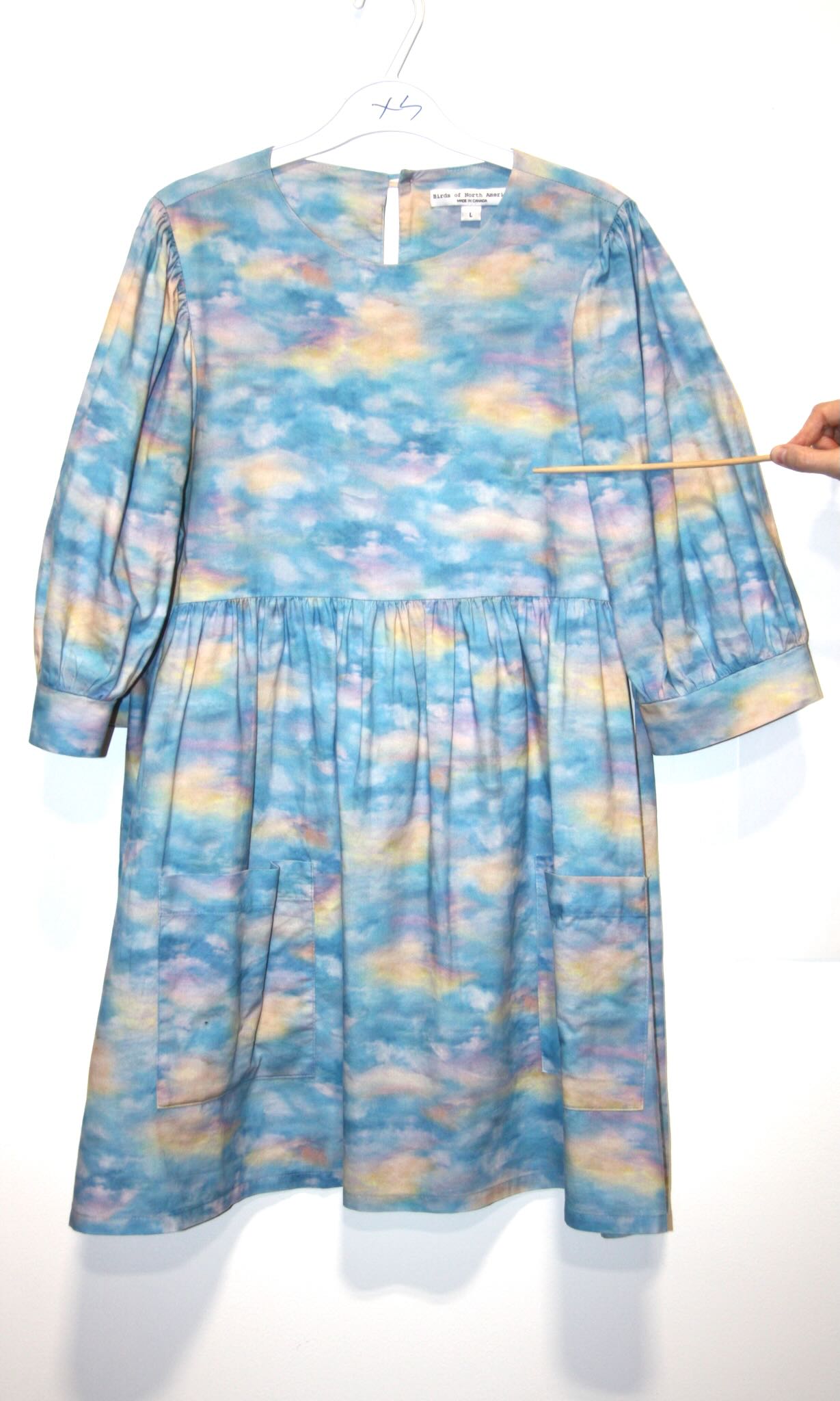 RN1551 - L - Devil Downhead Dress - Cumulus