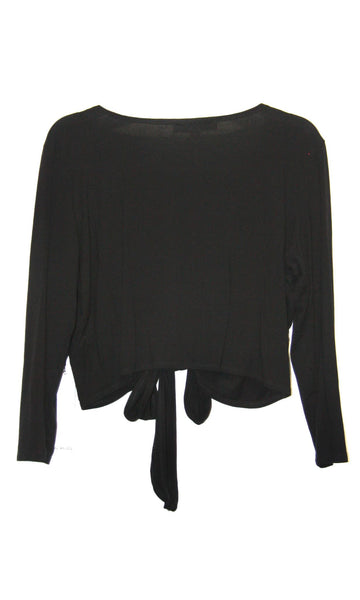 RN1556 - XL - Crescentchest Top -  Black