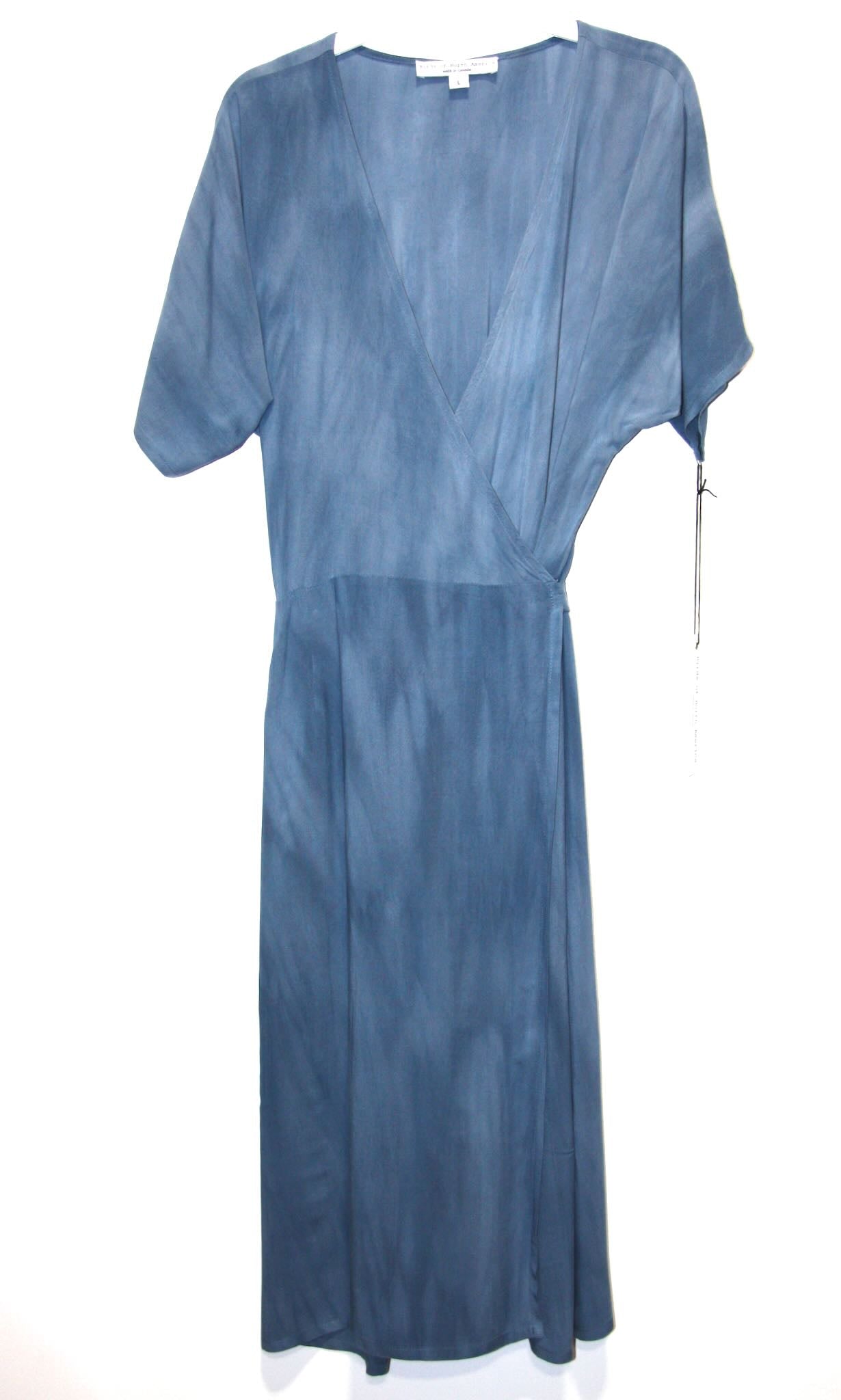 RN1558 - L - Hookbill Dress - Blue Sand Washed