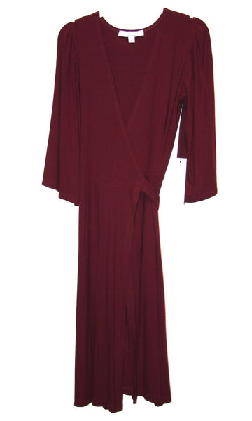 RN1559 - M - Palmcreeper Dress - Burgundy
