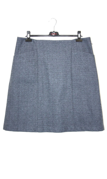 RN1565 - 14 - Miat-Bir Skirt - Blue Herringbone
