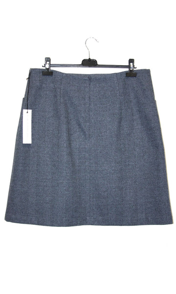 RN1565 - 14 - Miat-Bir Skirt - Blue Herringbone