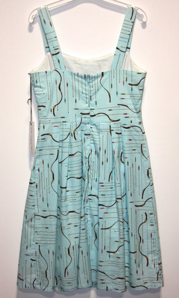 RN1575 - 10 - Purpletuft Dress - Blue Archery