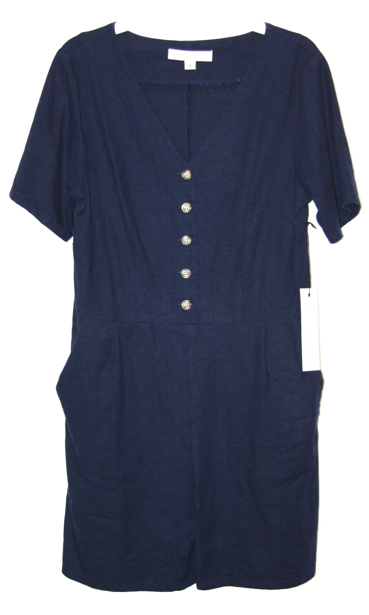 RN1584 - 8 - Wood Haunter Romper - Navy
