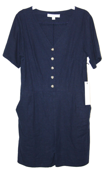 RN1584 - 8 - Wood Haunter Romper - Navy