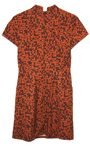 RN600 - 6 - Spadebill Dress - Burnt Kubota