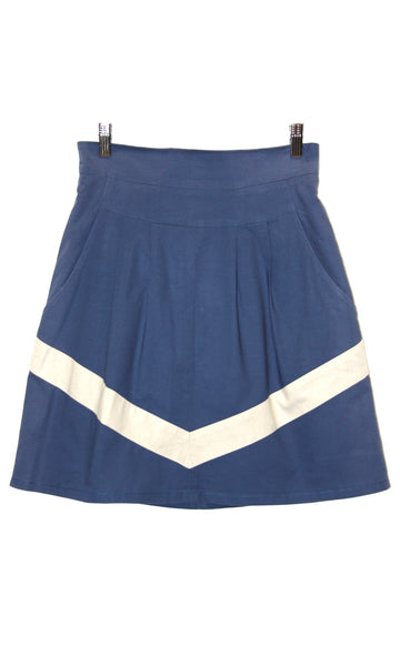 RN603 - 6 - Tiecel Skirt - Blue