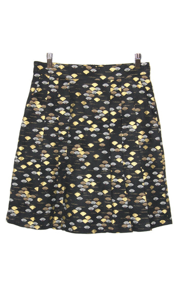 RN630 - 10 - Akialoa Skirt - Gold Fans