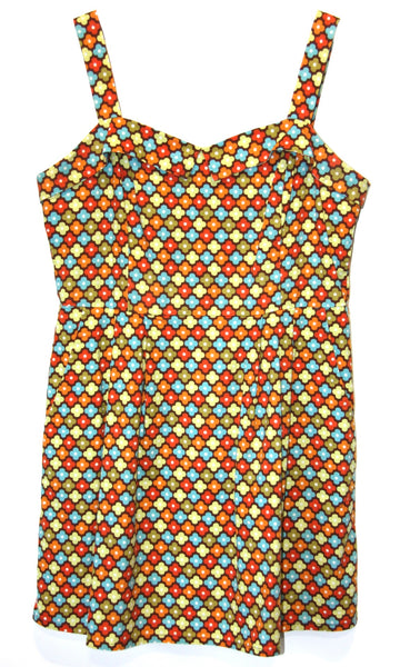 RN655 - 16 -  Weebill Dress - Vintage Tile