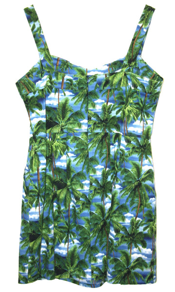 RN662 - 16 - Sylph Dress - Palm Trees