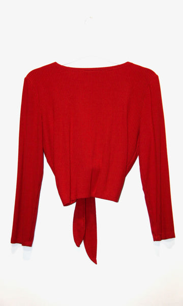 RN1593 - M - Crescentchest Top - Red