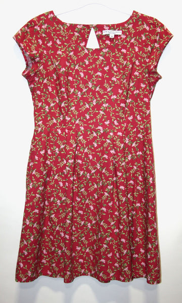 RN1598 - 16 - Turnstone Dress - Rosy Creeper