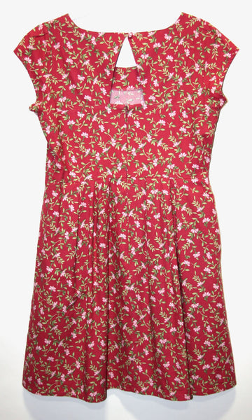 RN1598 - 16 - Turnstone Dress - Rosy Creeper