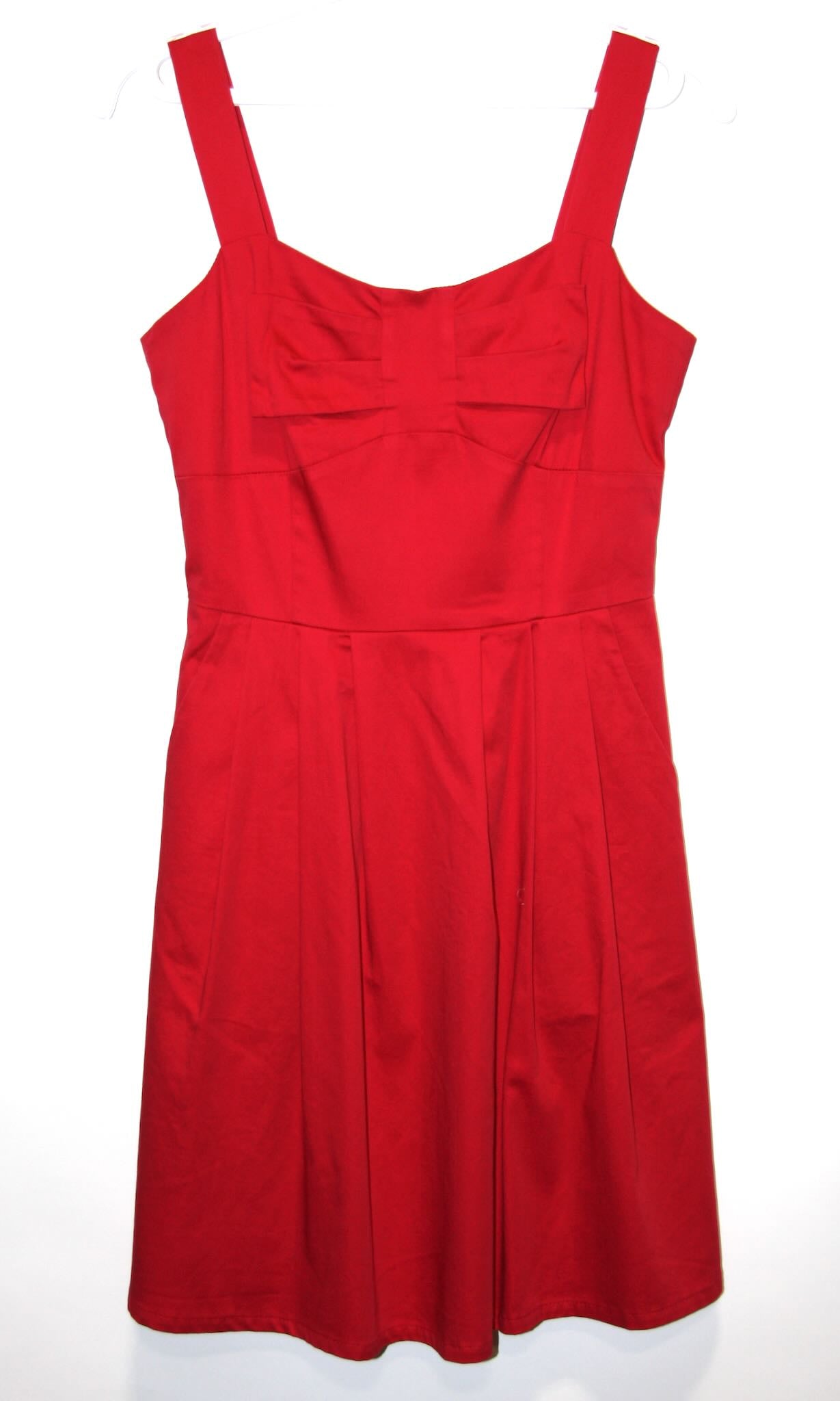RN1599 - 8 - Snowy Owl Dress - Red