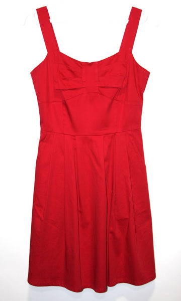 RN1599 - 8 - Snowy Owl Dress - Red