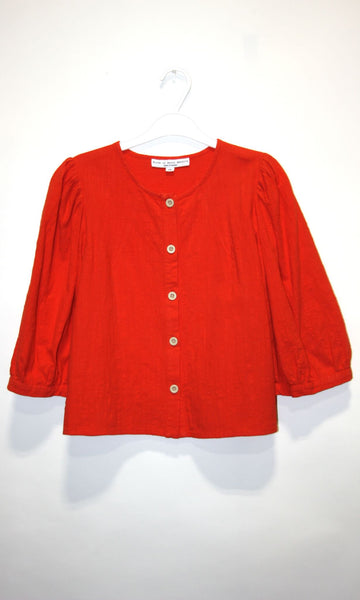 RN1604 - XS - Serin Blouse - Blood Orange
