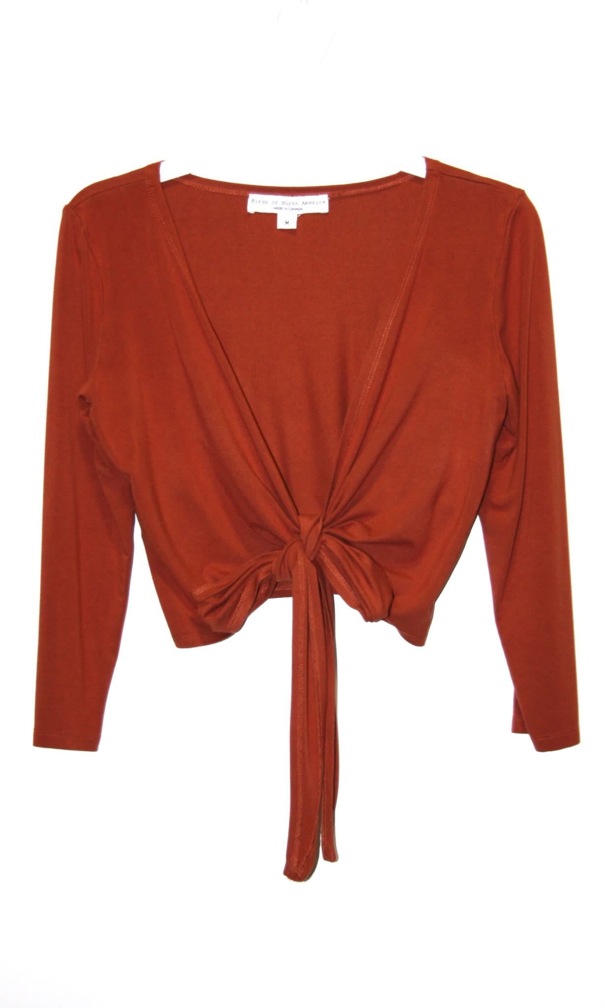 RN1606 - M - Crescentchest Top - Burnt Orange