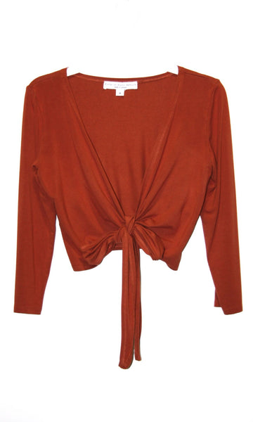 RN1606 - M - Crescentchest Top - Burnt Orange