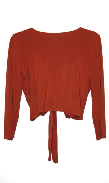 RN1606 - M - Crescentchest Top - Burnt Orange