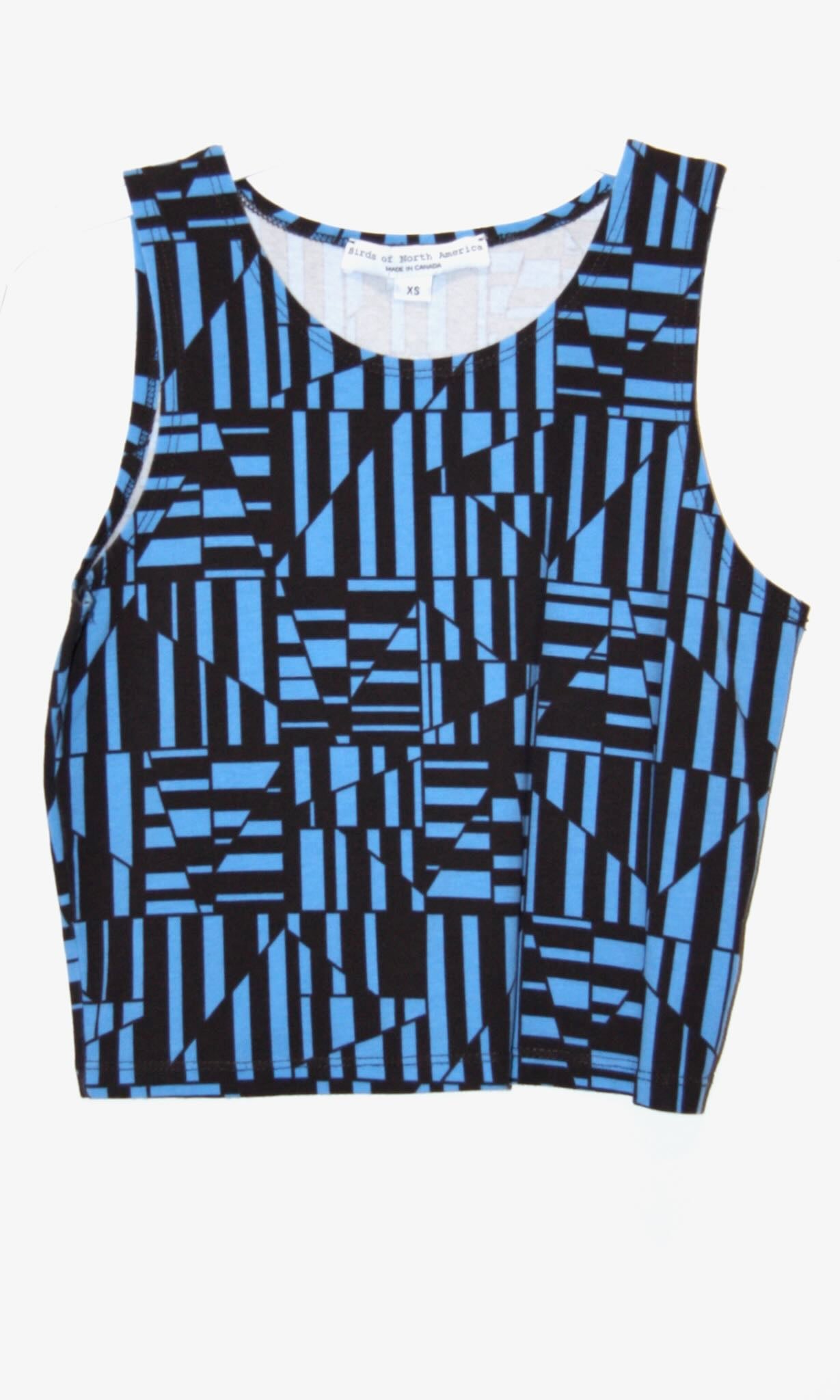 RN1615 - XS - Lark Tank -  Violet/Black Shards