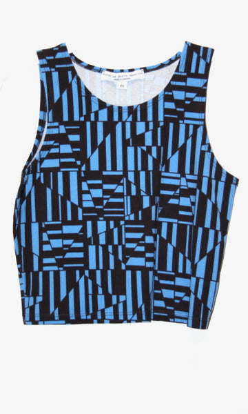 RN1615 - XS - Lark Tank -  Violet/Black Shards