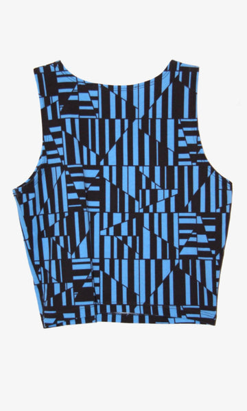 RN1615 - XS - Lark Tank -  Violet/Black Shards