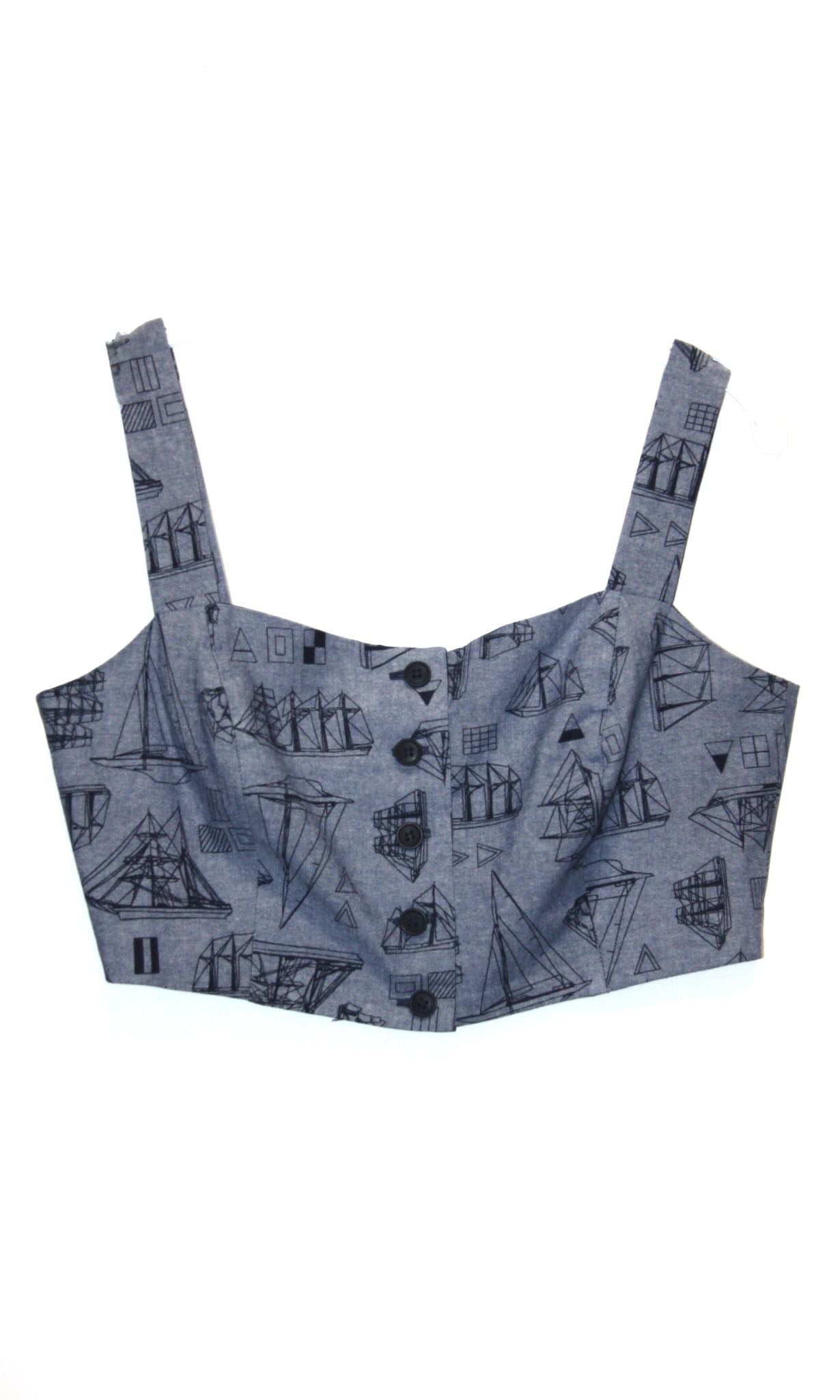RN1626 - 10 - Kite Top - Nautical Chambray