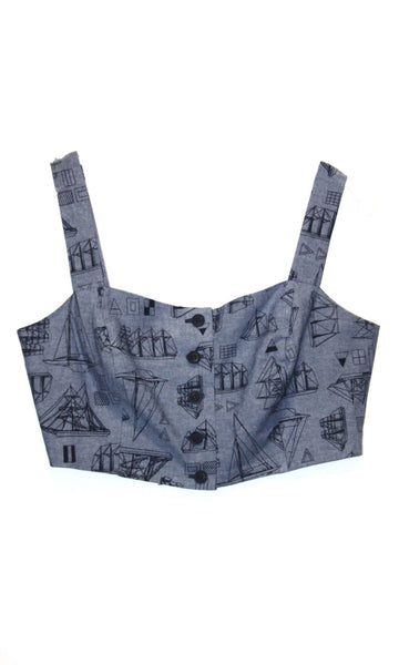 RN1626 - 10 - Kite Top - Nautical Chambray