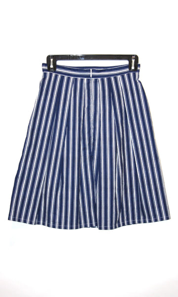 RN1628 - 2 - Iora Skirt - Blue Stripes