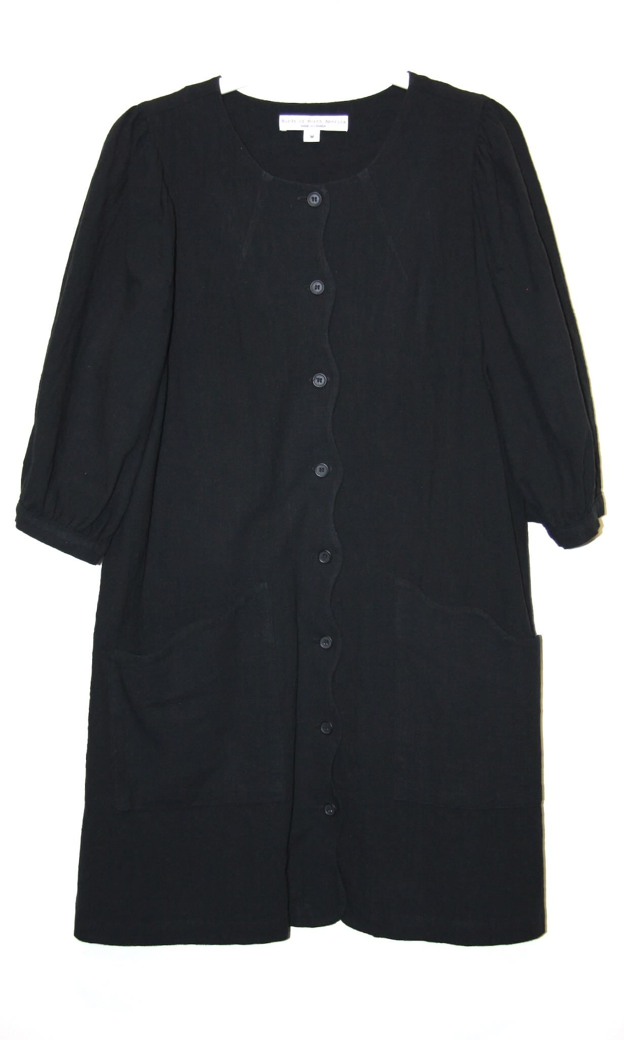 RN1635 - M - Wideawake Dress - Black