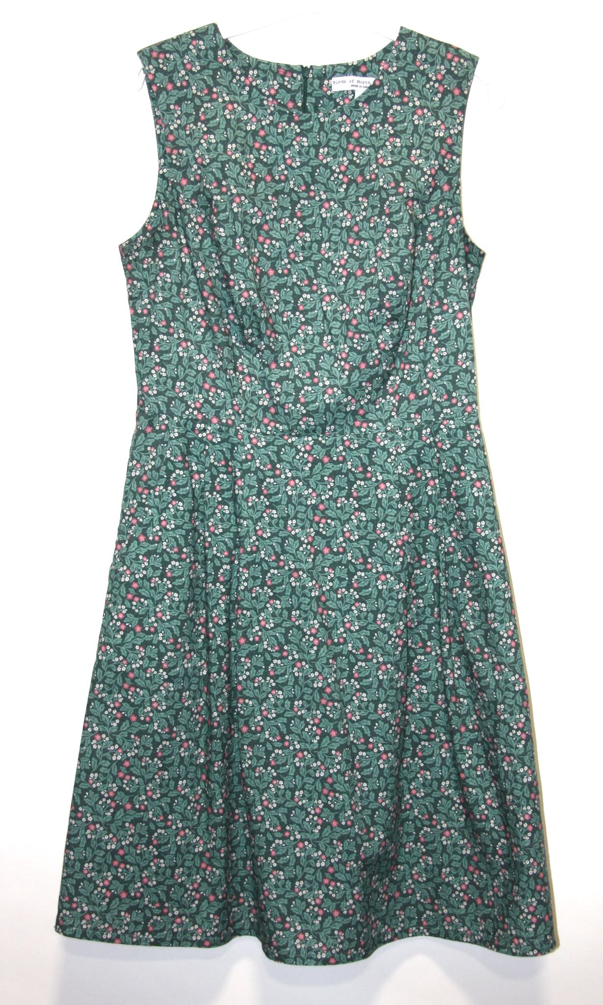 RN1642 - 12 - Peafowl Dress - Strawberry Blossom