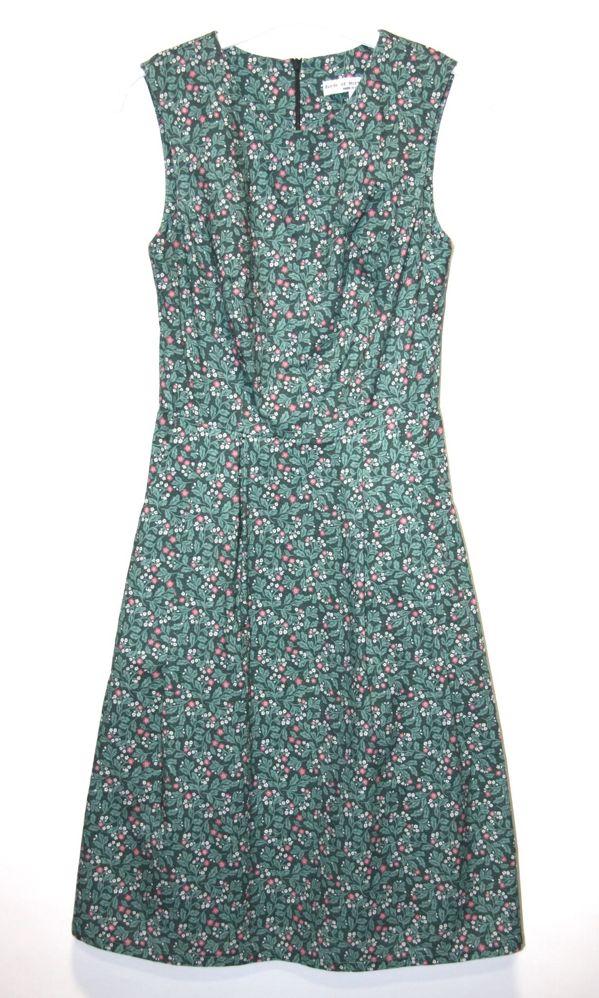 RN1646 - 4 - Peafowl Dress - Strawberry Blossom