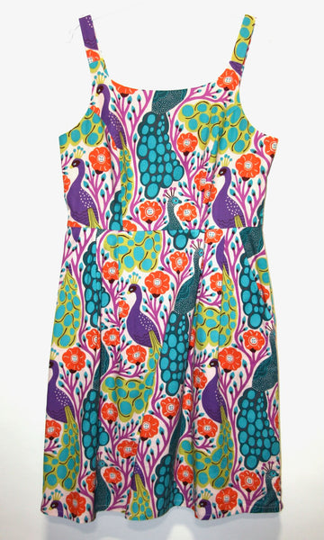 RN1666 - 12 - Reedbird Dress - Peacocks