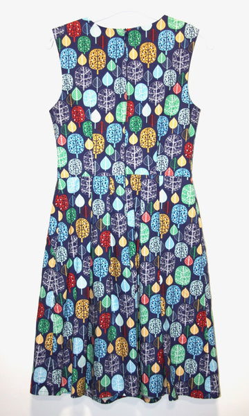 RN1670 - 6 - Eagle Dress - Blue Forest