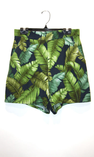 RN1676 - 6 - Umbrellabird Shorts - Banana Leaves