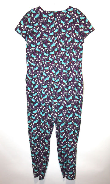 RN1678 - 16 - Auk Jumpsuit - Bird Forest