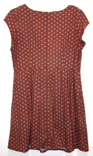 RN1681 - 16 - Peppershrike Dress - Brick