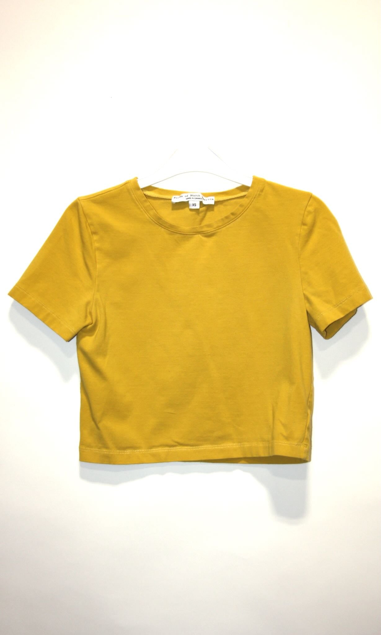RN1699 - XS - Hazel Grouse Tee - Mustard