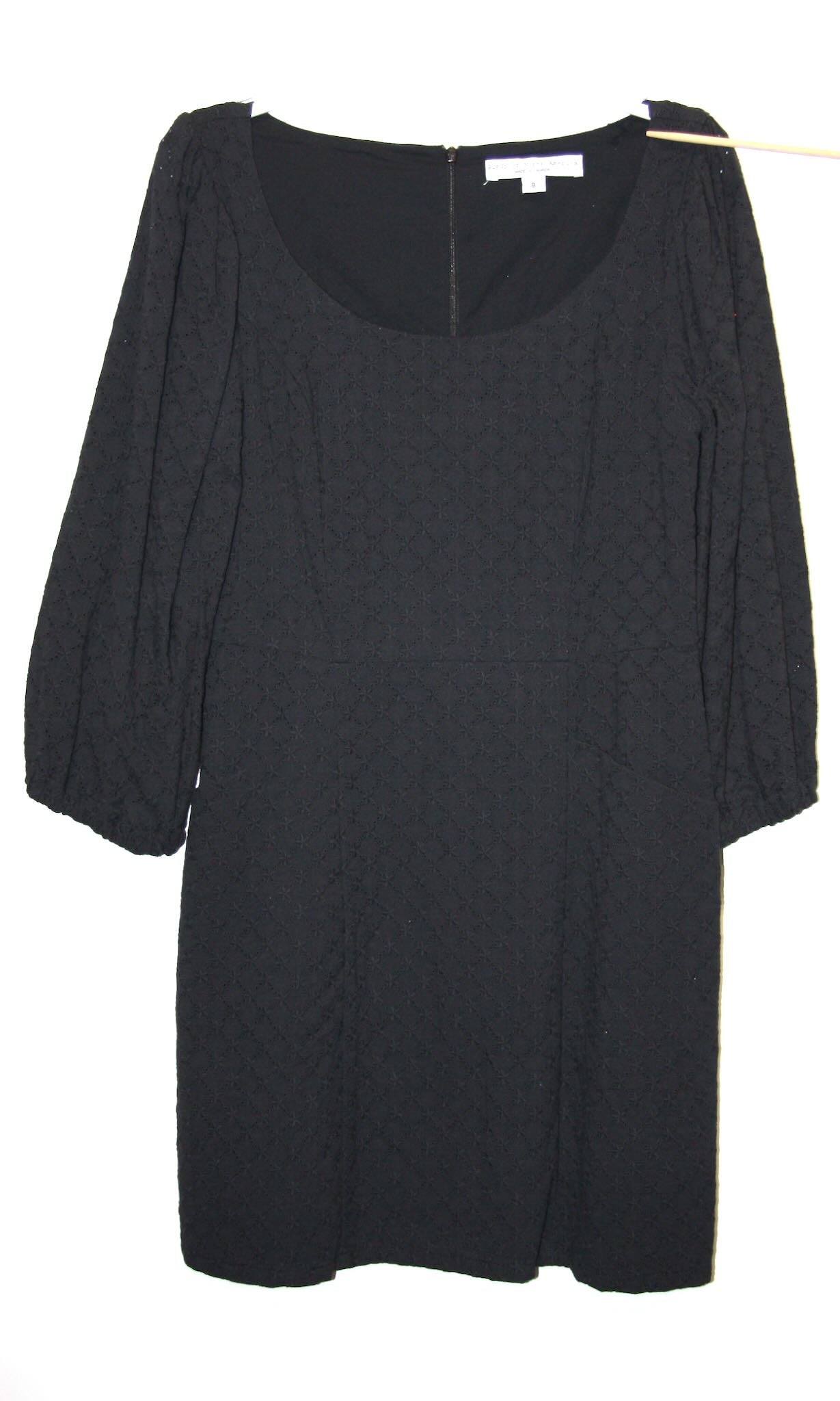RN1703 - 8 - Hummingbird Dress - Black