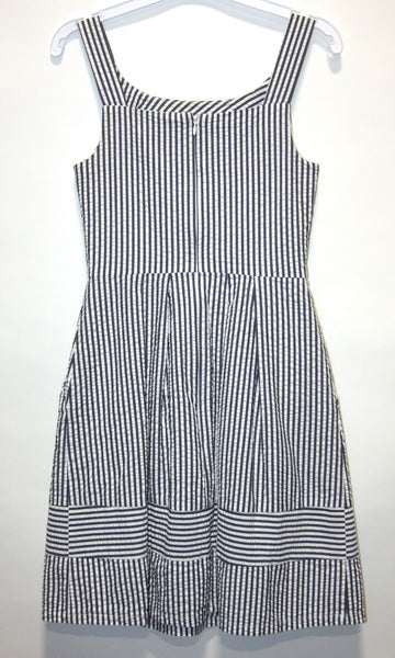 RN1705 - 2 - Earthcreeper Dress - Blue Stripe