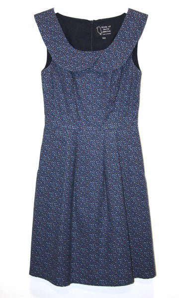 RN1706 - XS - Ani Dress - Navy floral