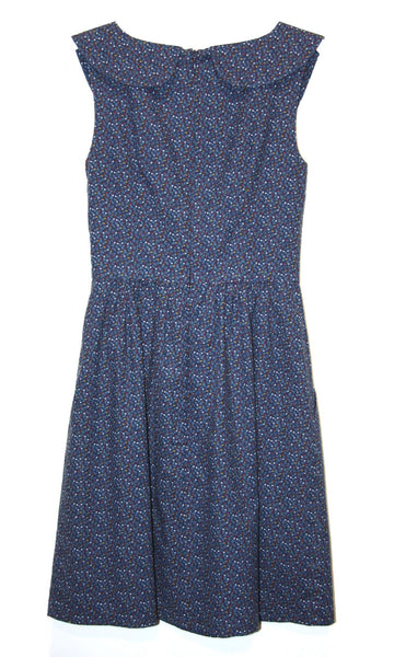 RN1706 - XS - Ani Dress - Navy floral